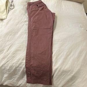 Todd Snyder Medium Madison drawstring cuffed purple shade pant